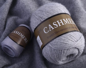 Cashmere Knitting/crochet Yarn 50 Grams 20 Grams anti-pilling, Super Soft,  Genial Warmth famous Mongolian Cashmere Free Shipping 