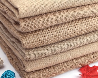 Jute Burlap Fabric Cloth| 150 x 50cm Mesh Fabric for Placemats, Tablecloth, Decorations, DIY Craft, Patchwork, Gift Wrapping - Free Shipping