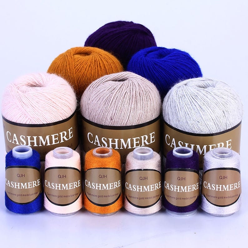 New Soft 1ballx50g LACE Thin Crochet Acrylic Wool Cashmere Knitting DIY  Yarn 27