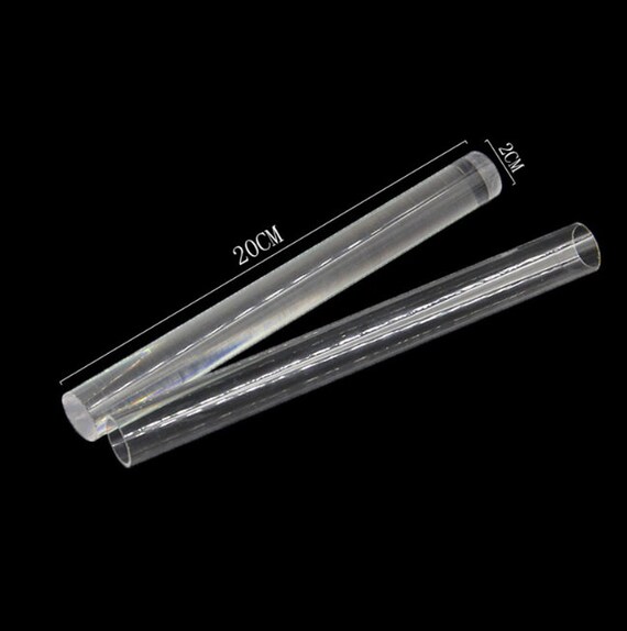 Clear Hollow Acrylic Roller for Polymer Clay, Metal Clay and