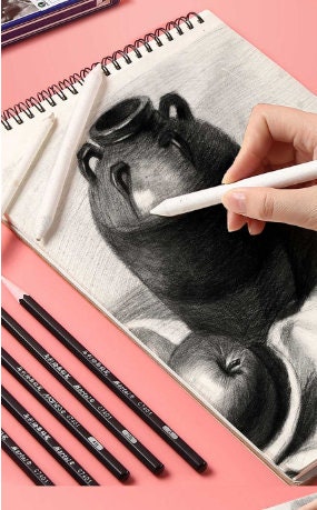 Marie's Sketch Graphite Pencil Cases Set Charcoal School Students Painting  Tool Artist Beginners Drawing Stationery Art Supplies - Wooden Lead Pencils  - AliExpress