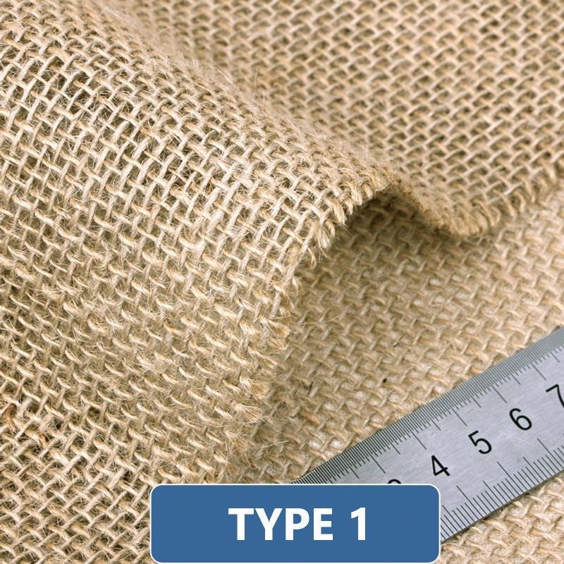 Jute Burlap Fabric Cloth 150 X 50cm Mesh Fabric for Etsy Canada