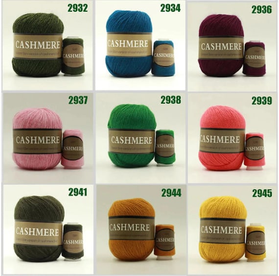 Cashmere Knitting/crochet Yarn 50 Grams 20 Grams anti-pilling