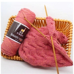 Alpaca Wool Yarn: Soft, Skin-Friendly Knitting & Crochet (100g/skein) image 2