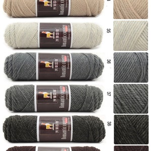 Alpaca Wool Yarn: Soft, Skin-Friendly Knitting & Crochet (100g/skein) image 9