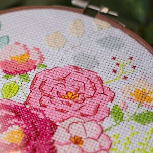 White Aida Cloth: 100% Cotton Cross Stitch Fabric, Evenweave Canvas image 6