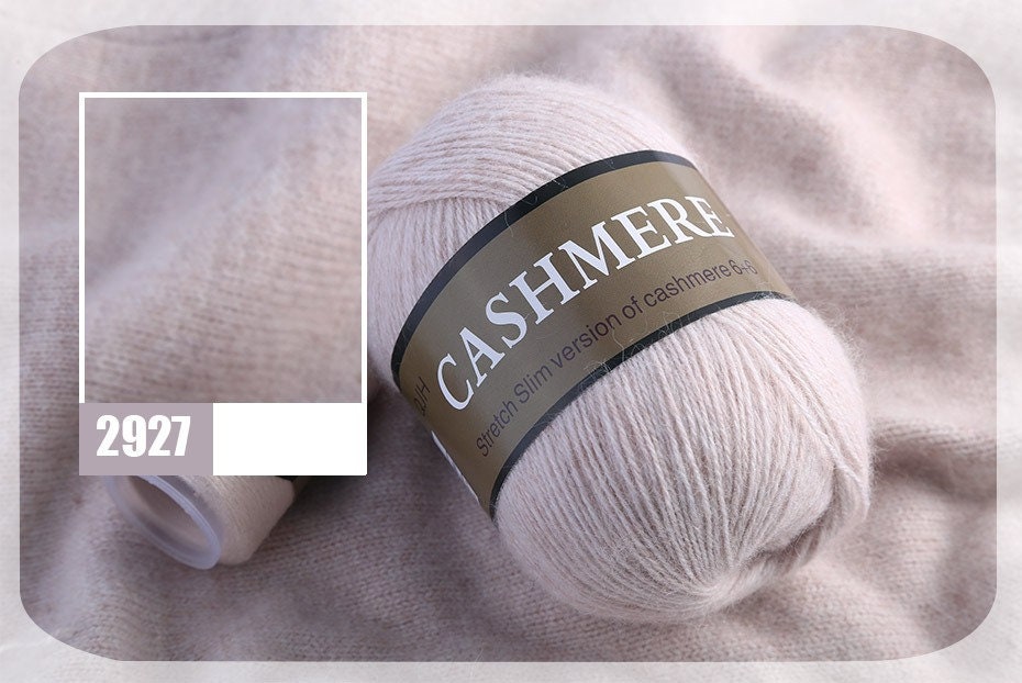 Hand-knitted Cashmere Yarn Anti-pilling Wool Cashmere Middle Thick