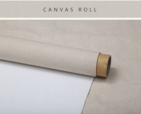 Primed Blank Linen Canvas for Paintingfine Lineshigh Density