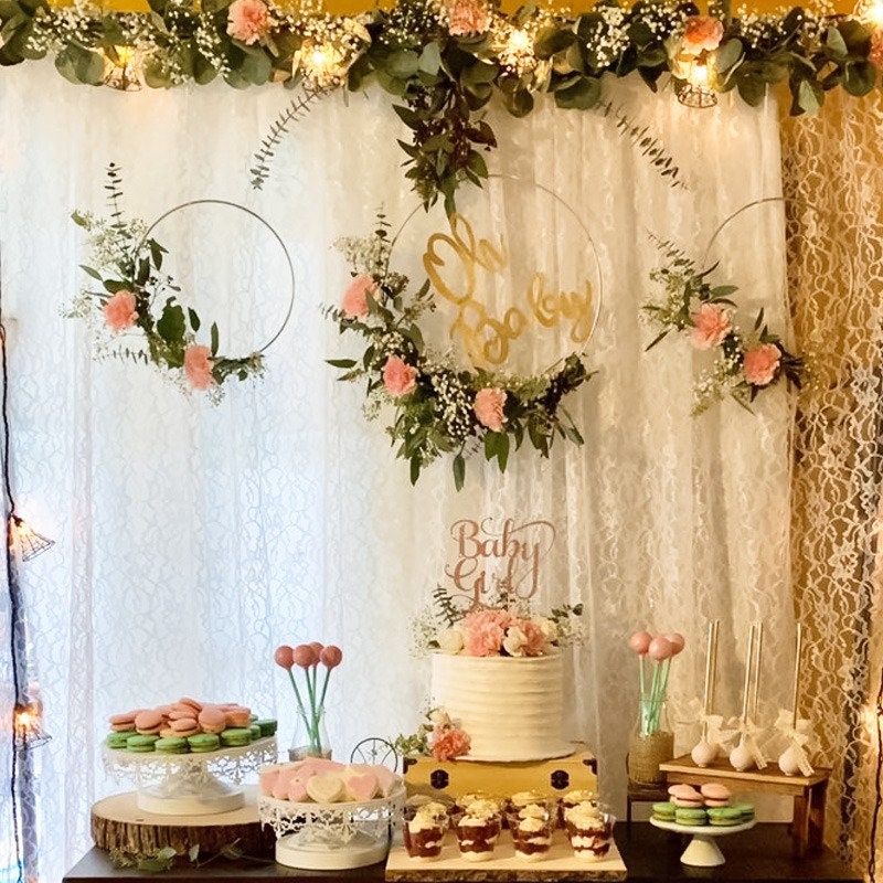 Gold Metal Wreath Hoops 5 to 40 CM Smooth & Rust Resistant Etsy