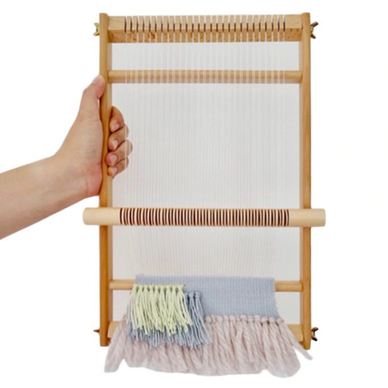 Weaving Loom Kit Large Lap Loom Frame Weave Tapestry Kit Etsy Canada
