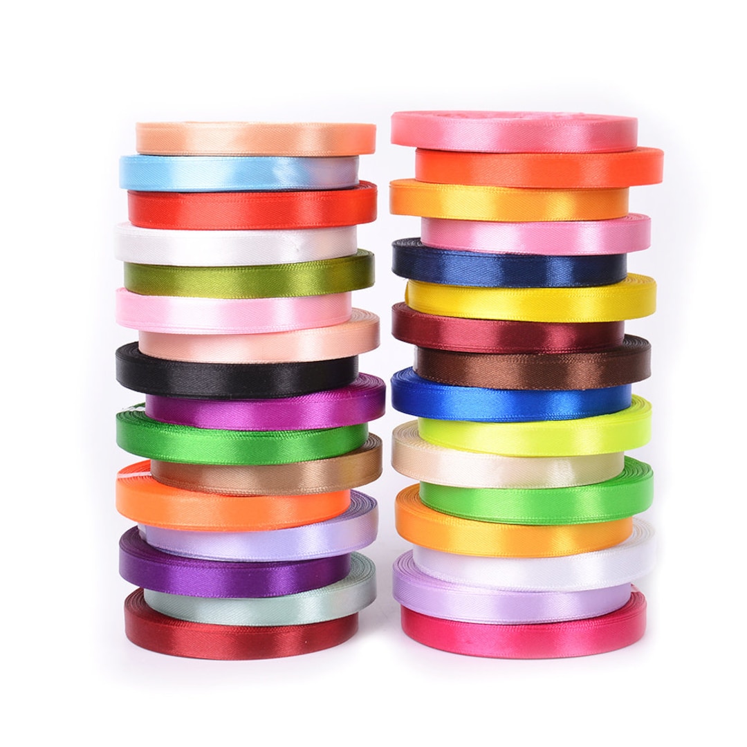 Fall Ribbon Solid Color Solid Color Grosgrain Ribbon - 25 Yards Polyester Roll - Etsy