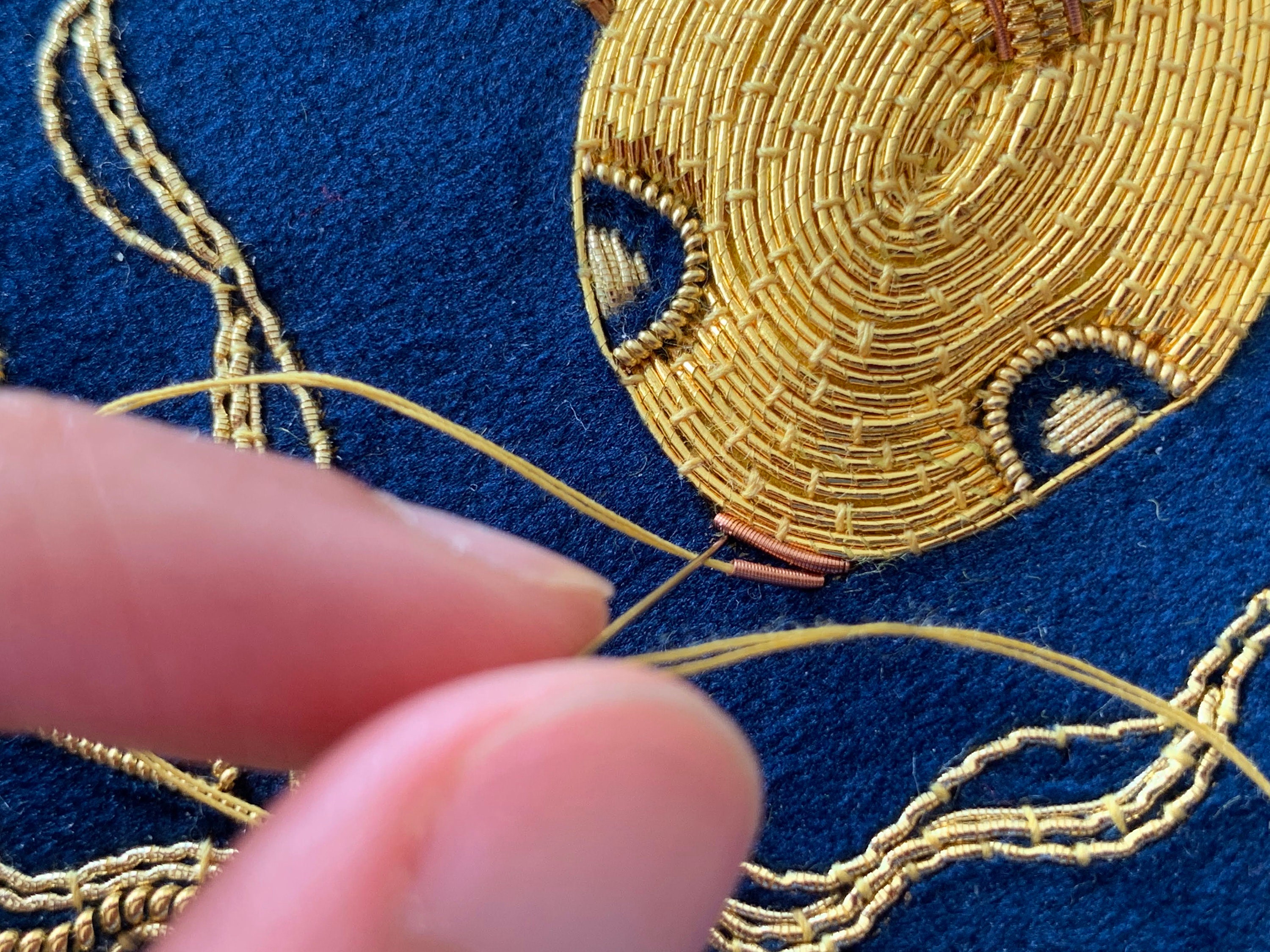 Gold Work Fish The Graceful Goldfish - Embroidery Pattern/ PDF Download/ Tutorial ...