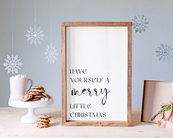 Merry Little Christmas Print