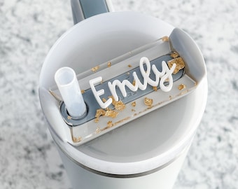 20, 30, 40 oz. Stanley Personalized Name Tag, Stanley Accessories, Mother's Day Gift, Personalized Tag, Custom Stanley Tag, Tumbler Plate