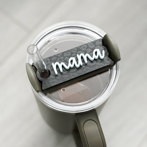 20, 30, 40 oz. Stanley Personalized Name Tag, Stanley Accessories, Mother's Day Gift, Personalized Tag, Custom Stanley Tag, Tumbler Plate image 5