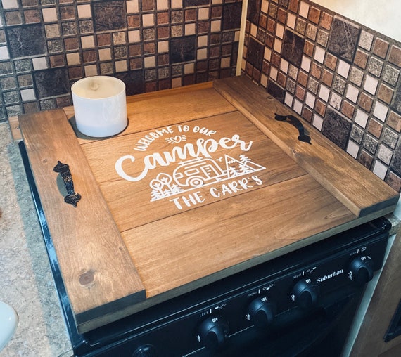 Camper Stove Cover RV Stove Cover Camper Noodle Board RV