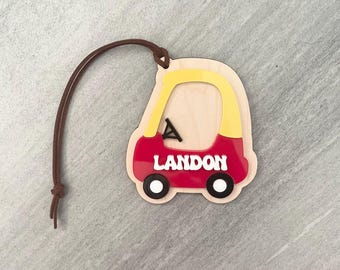 Personalized Ornament, Acrylic & Wood Ornament, Layered Ornament, Laser Cut Ornament, Christmas Ornament, Baby Ornament