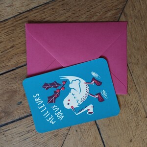 Carte postale "Meilleurs voeux"