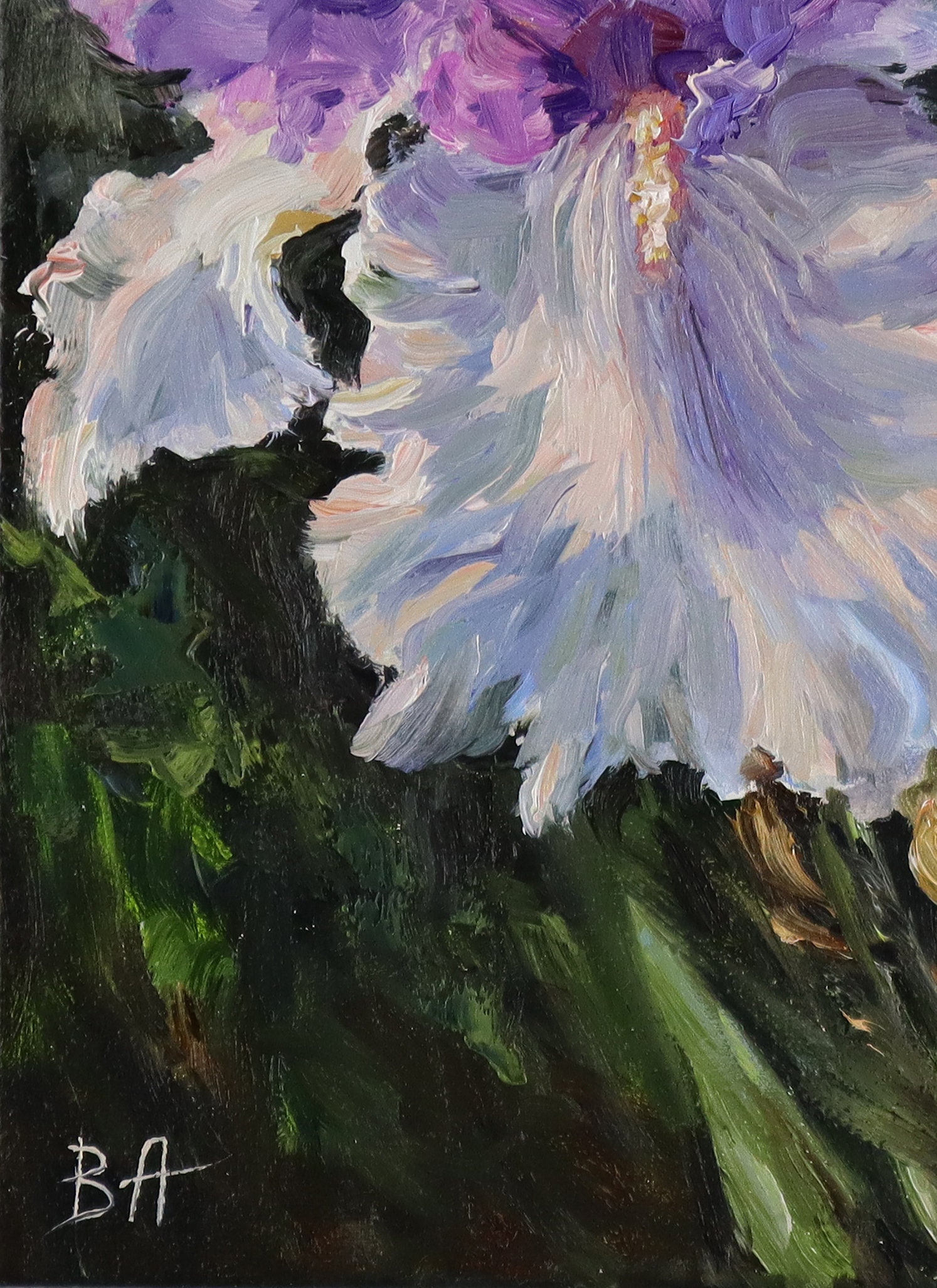 Original Irises Oil Painting on Canvas: Floral Still Life Art - Etsy