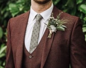 Custom Men&#39;s Wedding Suit - Slim Fit Suit for Groom and Groomsmen, Prom & Dinner Party Wear, Stylish Formal Suit, Gift for Friend