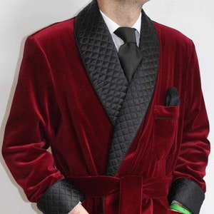 Vestaglia uomo bordeaux sale