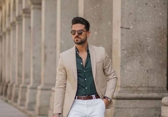 mens summer linen jackets