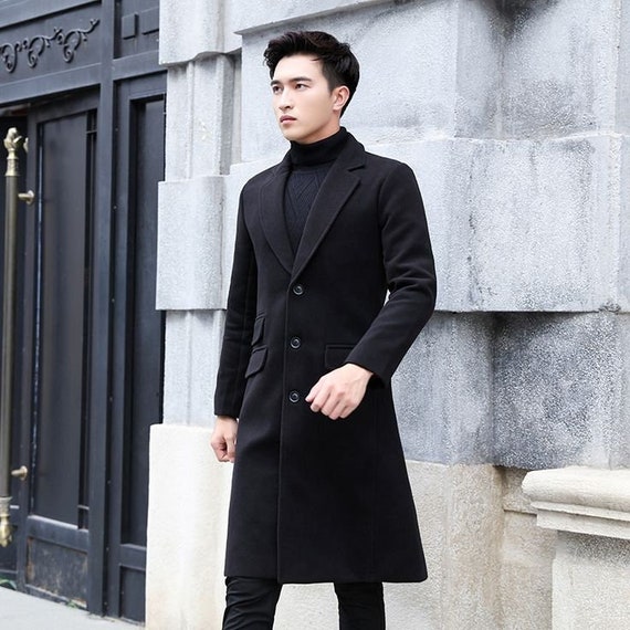 New Casual Long Trench Coat Jacket New Casual Long Trench Coat Jacket