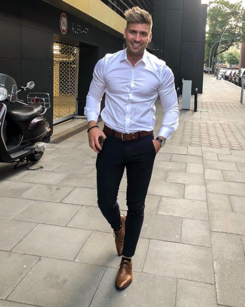 Schwarze Hose Herren Elegant