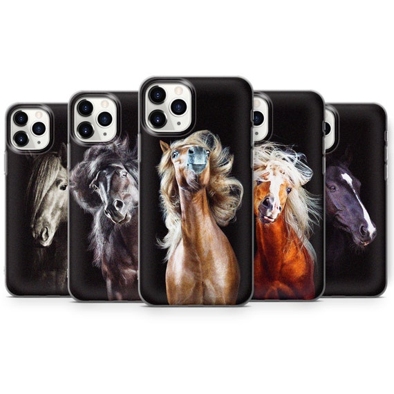 Horse Playing Art Painting Custom Phone Case Cover For iPhone Samsung  Google etc