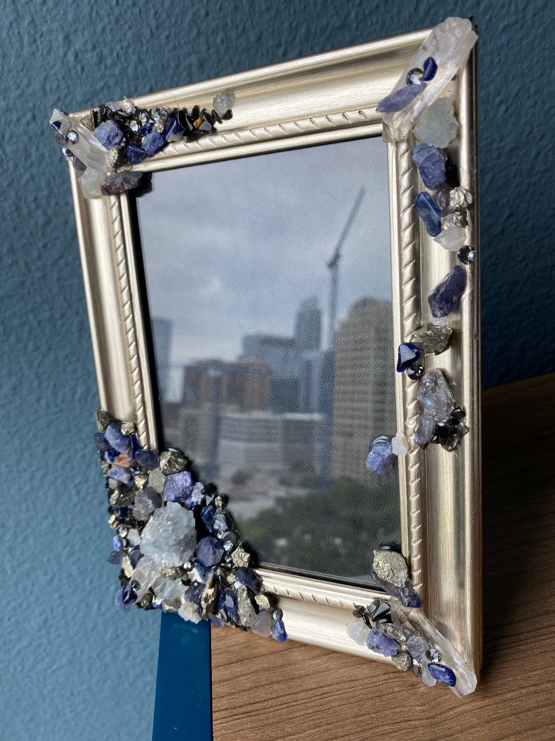 Custom Crystal Picture Frames Handmade to Order Etsy