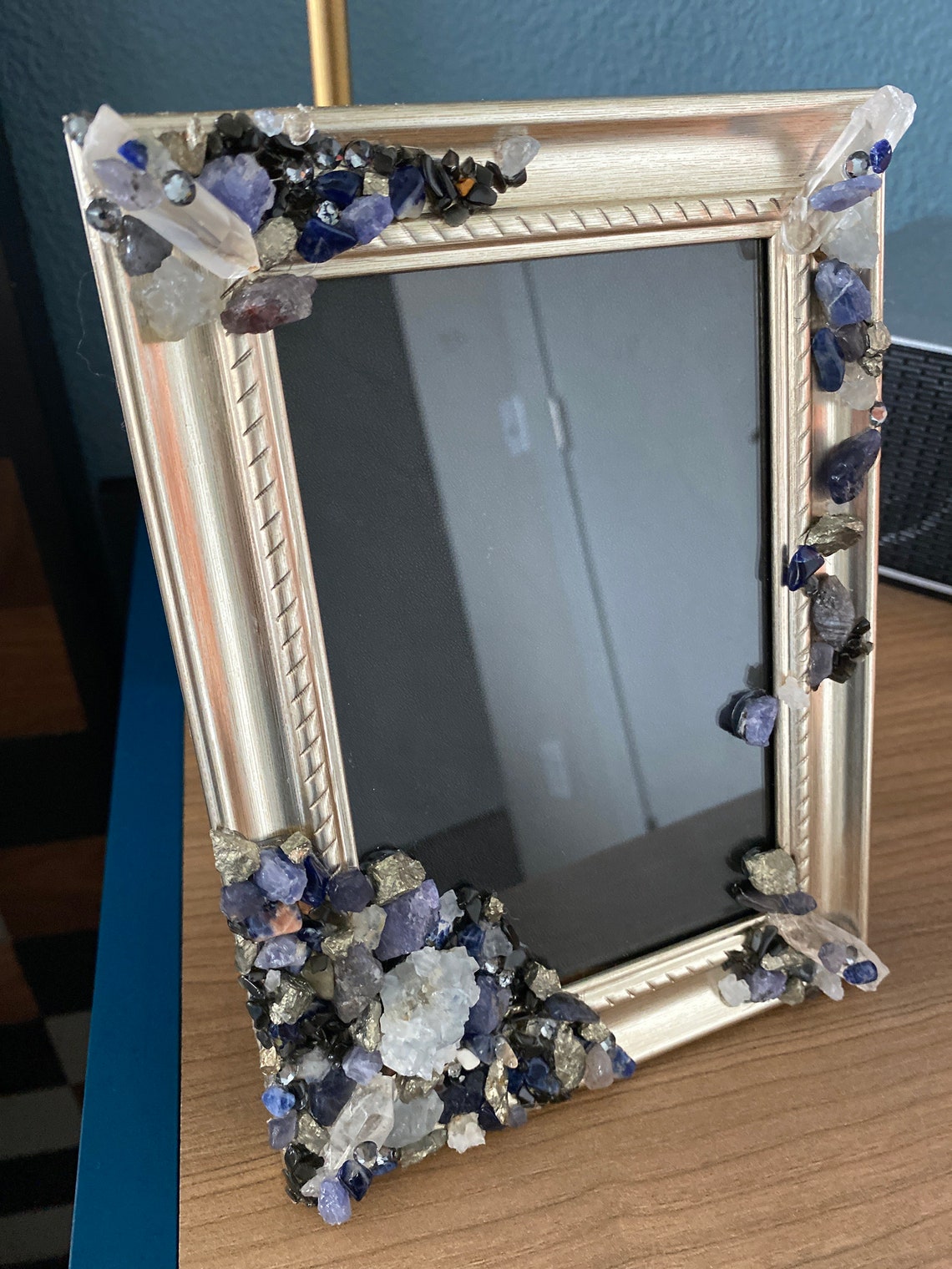 Custom Crystal Picture Frames Handmade to Order Etsy
