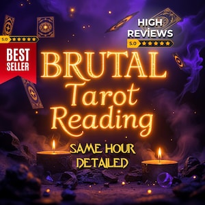 Brutal Tarot Reading, Same Hour, Same Day, Brutally Honest Psychic Reading, Honest Psychic Reading, Fast Accurate Tarot, Tarot Card Reading