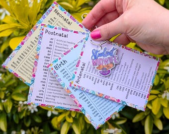 Student Midwife Abbreviations: Pocket Reference Cards - Midwifery Starter Essentials, Maternity Notes