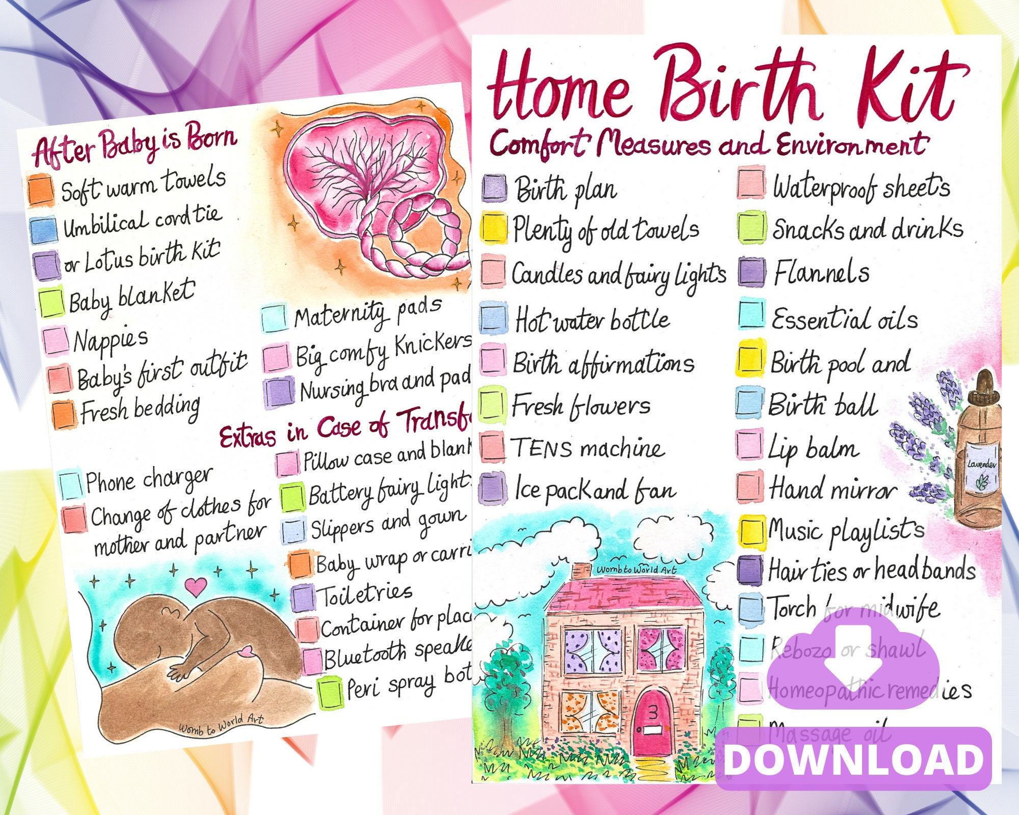 High-Quality At Home Birth Guide Scene Photography High-Quality At Home Birth Guide Scene Photography
