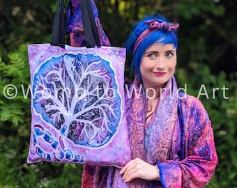 Cosmic Placenta Bag | Midwife Thank You | Pregnancy Maternity OB Bag | Birth Bag | New Baby Gift | Midwife Gift | Hospital Bag | OBGYN