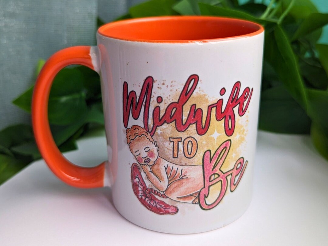 Student Midwife Mug: Pregnancy Art, Birthworker Gift - Etsy
