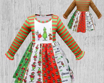 grinch girls outfit