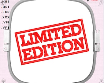 Limited Edition Machine Embroidery Design – Unique and Stylish!