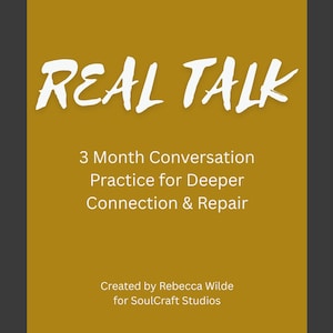REAL TALK: 3-monatige Konversationspraxis für eine tiefere Verbindung & Reparatur | Beziehungsstütze, Ehe Ratgeber, Paartherapie