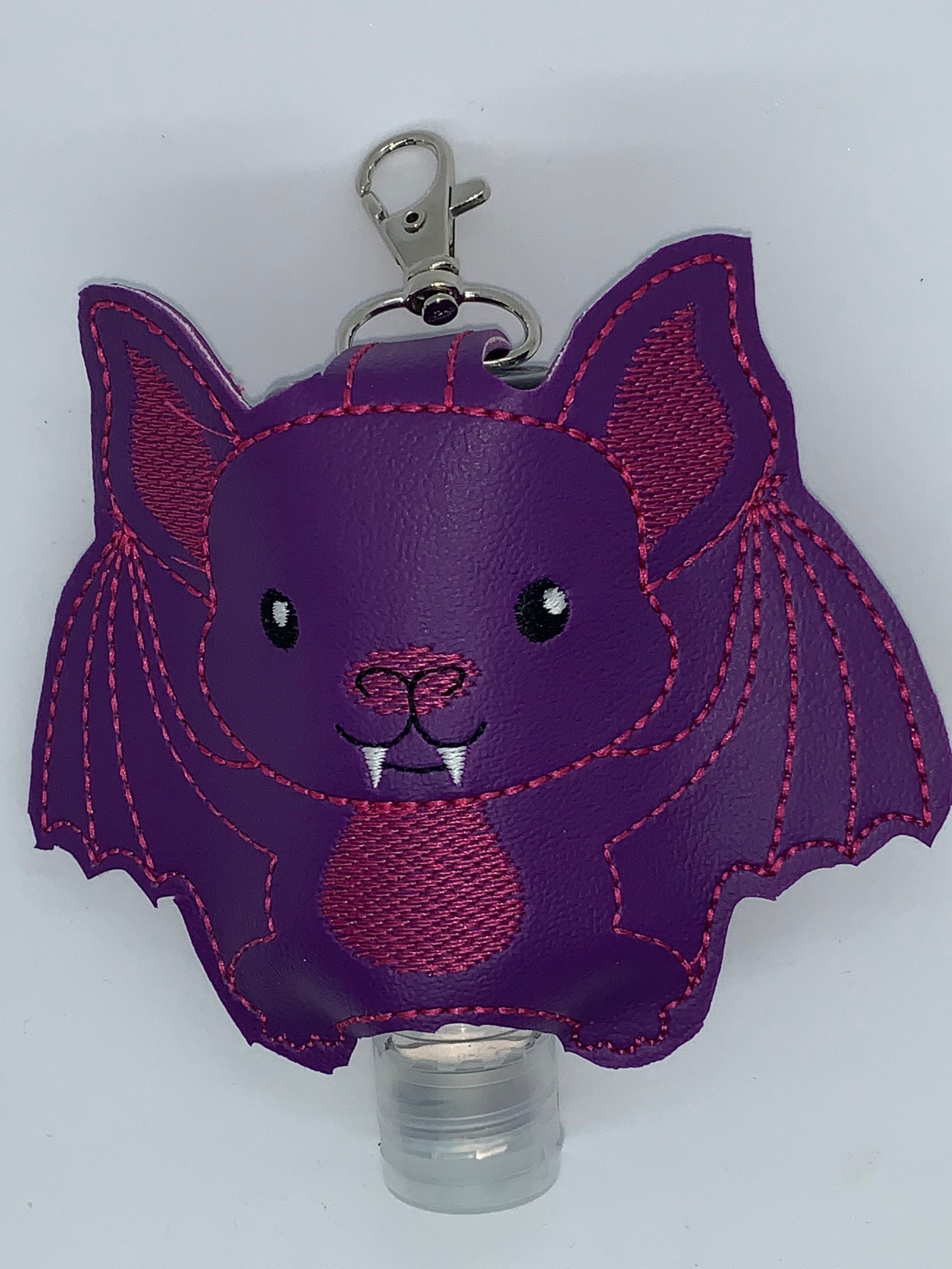 Bat Hand Sanitizer Holder keychain Etsy
