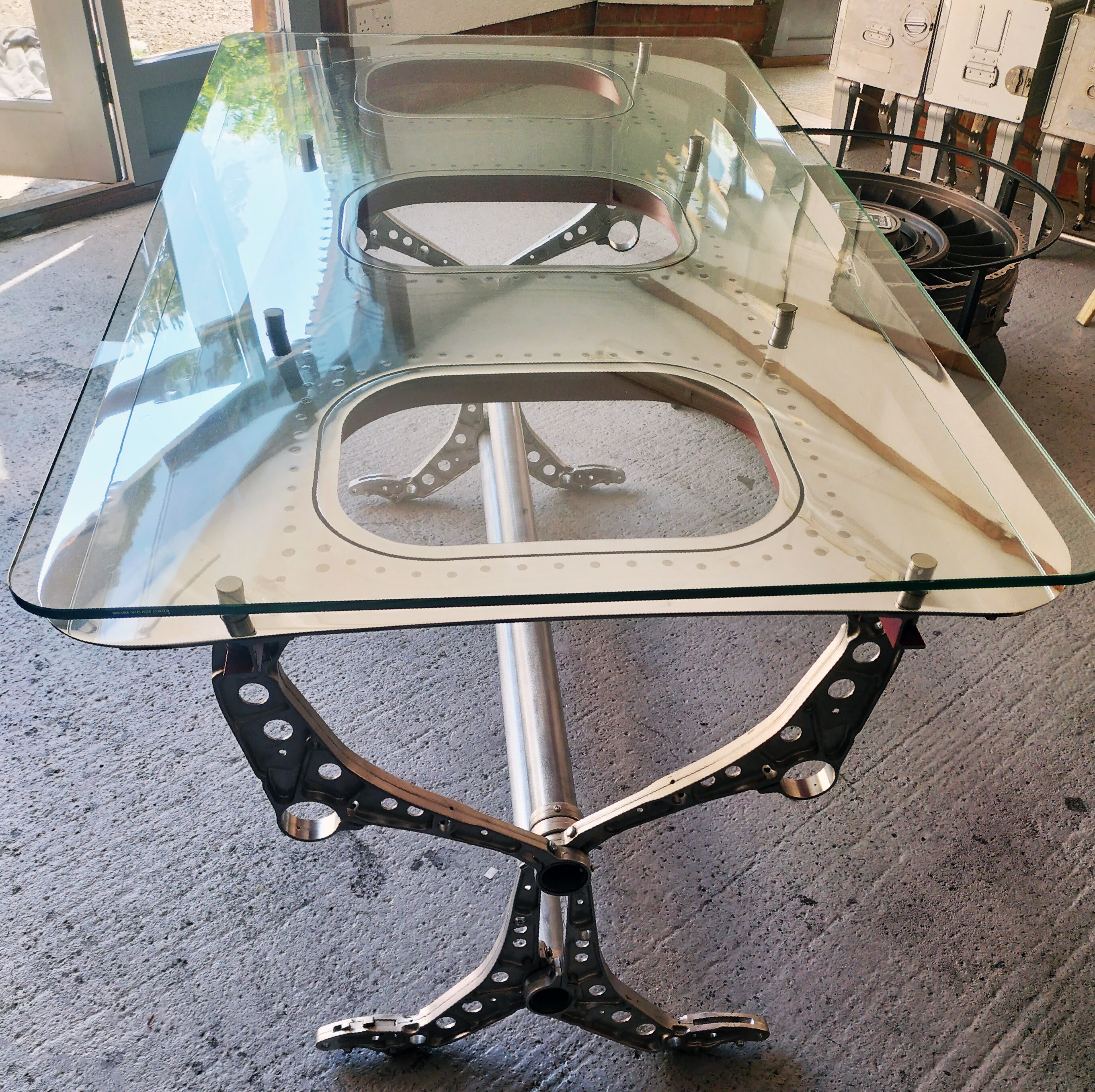 B747 Fuselage Desk Dining Table Aviation Furniture Etsy UK