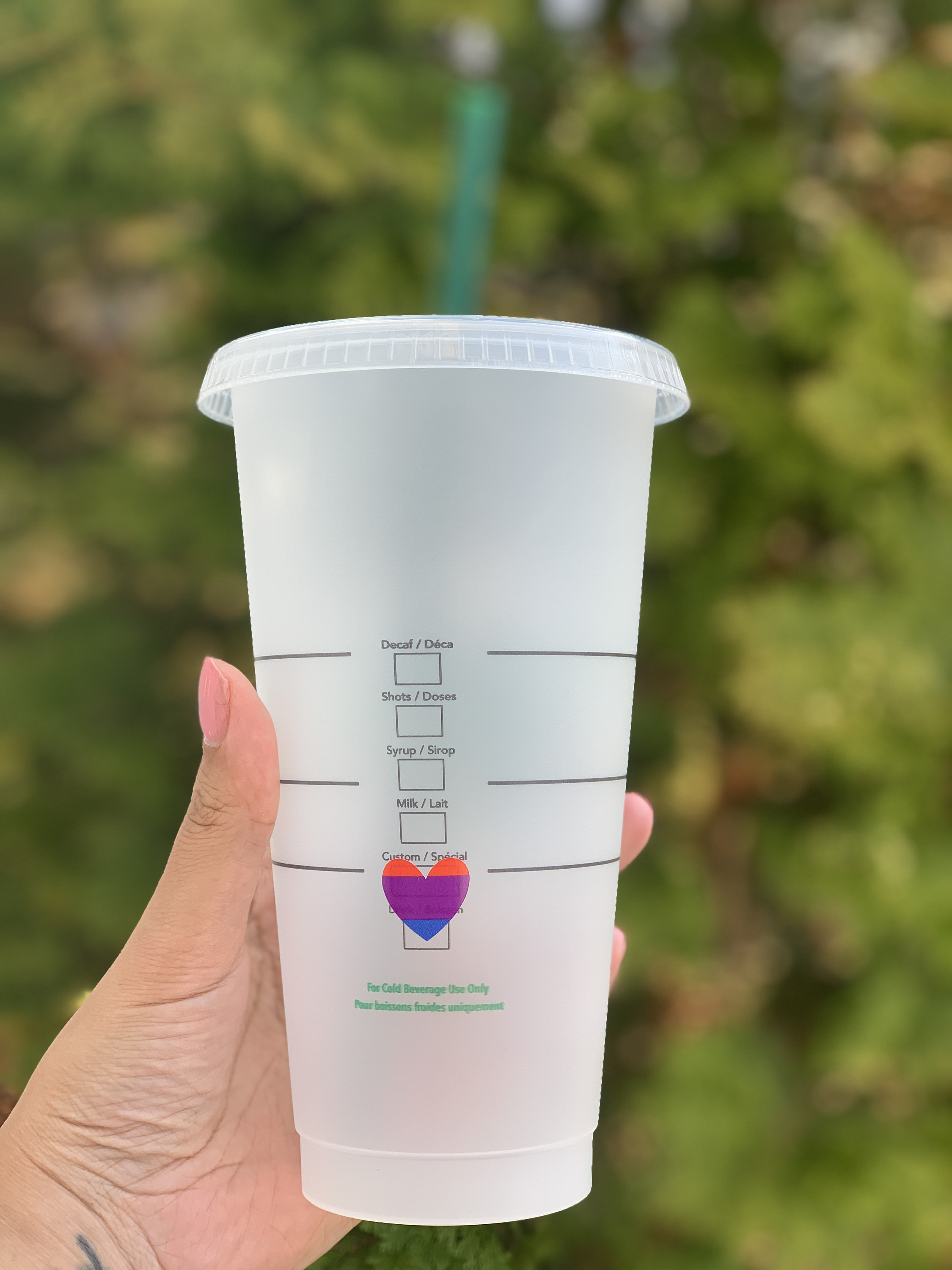 Pride Starbucks Cold Cup LGBT LGBTQ Gay Pride Tumbler Etsy