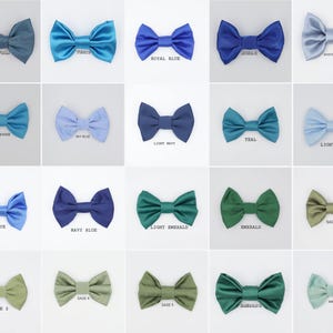 Ivory Wedding Dog Harness in Ivory White Silk Satin with Sailor Bow and Pearls Wedding Dog Outfit CHOICE COLOURS Made to Measure Bridesmaid image 4