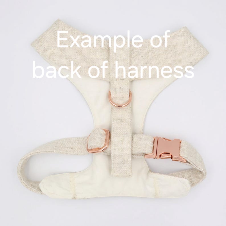 Ivory Wedding Dog Harness in Ivory White Silk Satin with Sailor Bow and Pearls Wedding Dog Outfit CHOICE COLOURS Made to Measure Bridesmaid image 10