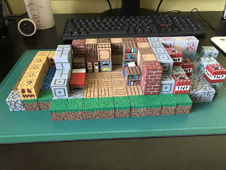 Magnetic Cubes / Minecraft Design / 3D Print Model / Digital | Etsy