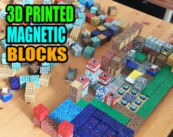 3d Printed Magnetic Blocks