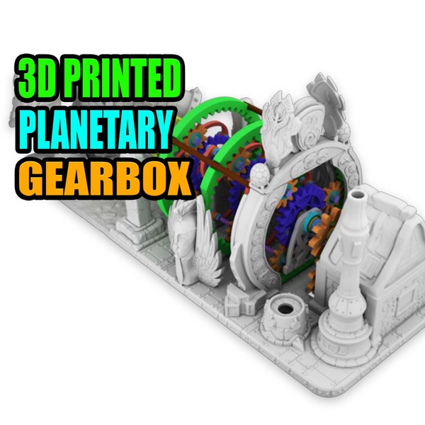 3D Printed Planetary Gearbox