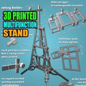 3D Printed Multifunction Stand