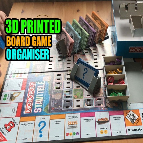 3D Printed Board Game Organiser