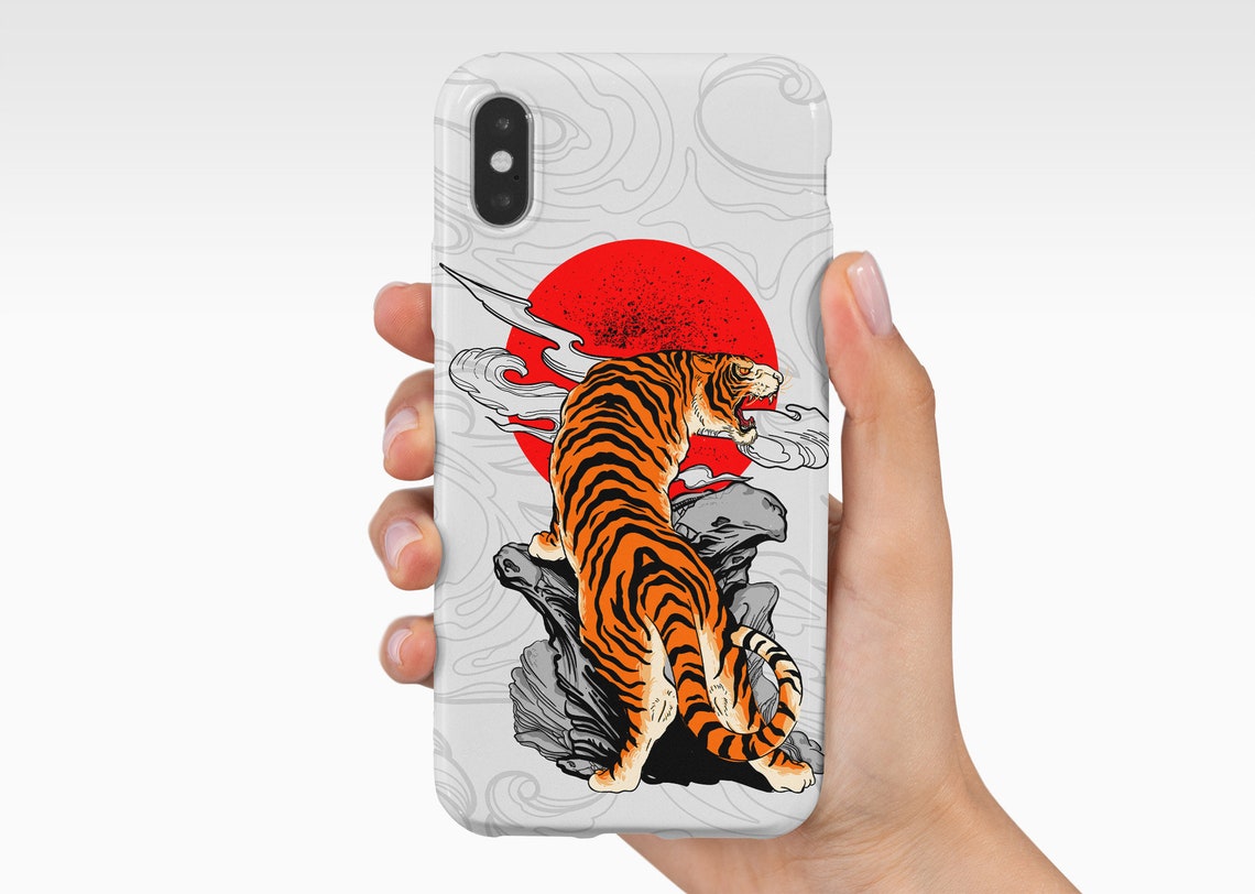 Tiger Phone Case Iphone 11 10 X 8 XS XR Pro Plus Samsung Etsy